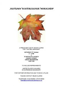 Image of the poster for the workshop
