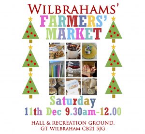 Wilbrahams' Farmers' Market poster