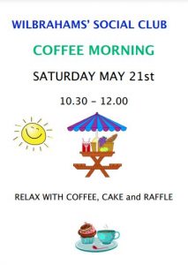 Image of poster for the Coffee Morning