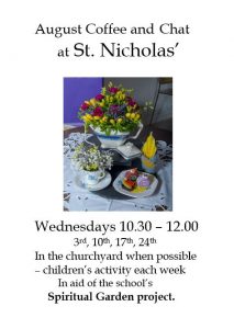 August Coffee Mornings @ St Nicholas' Church