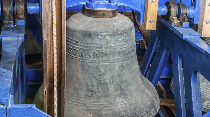 Image of one of the bells in the St Nicholas' church, Great Wilbraham