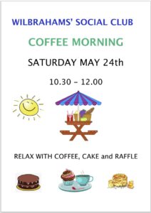 Poster with clip art and coloured text