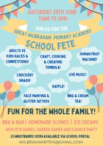 Primary School PTFA Summer Fete @ Great Wilbraham Primary School